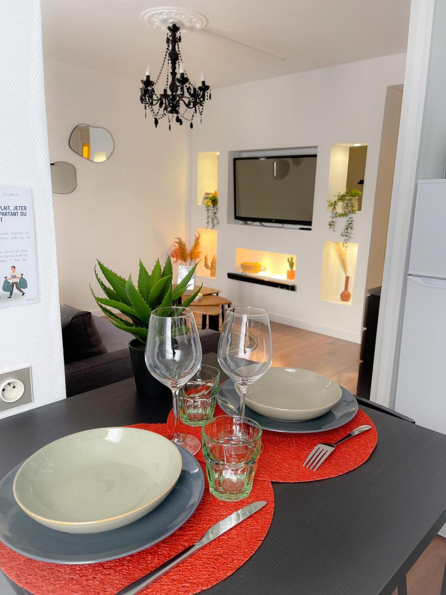 Ferienwohnung L'Ecureuil Calais Exterior foto